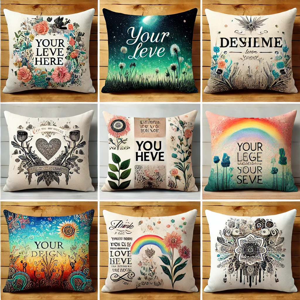 fundas de almohadas personalizadas