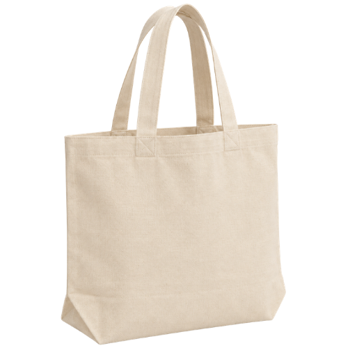 Bolsa de tocuyo con base expandible
