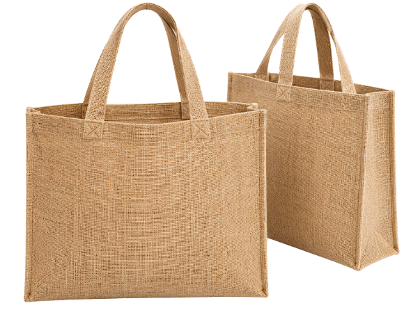 Bolsa ecológica de yute reutilizable