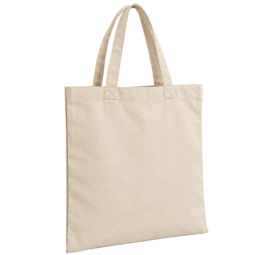 Bolsa plana de tocuyo sin fuelle